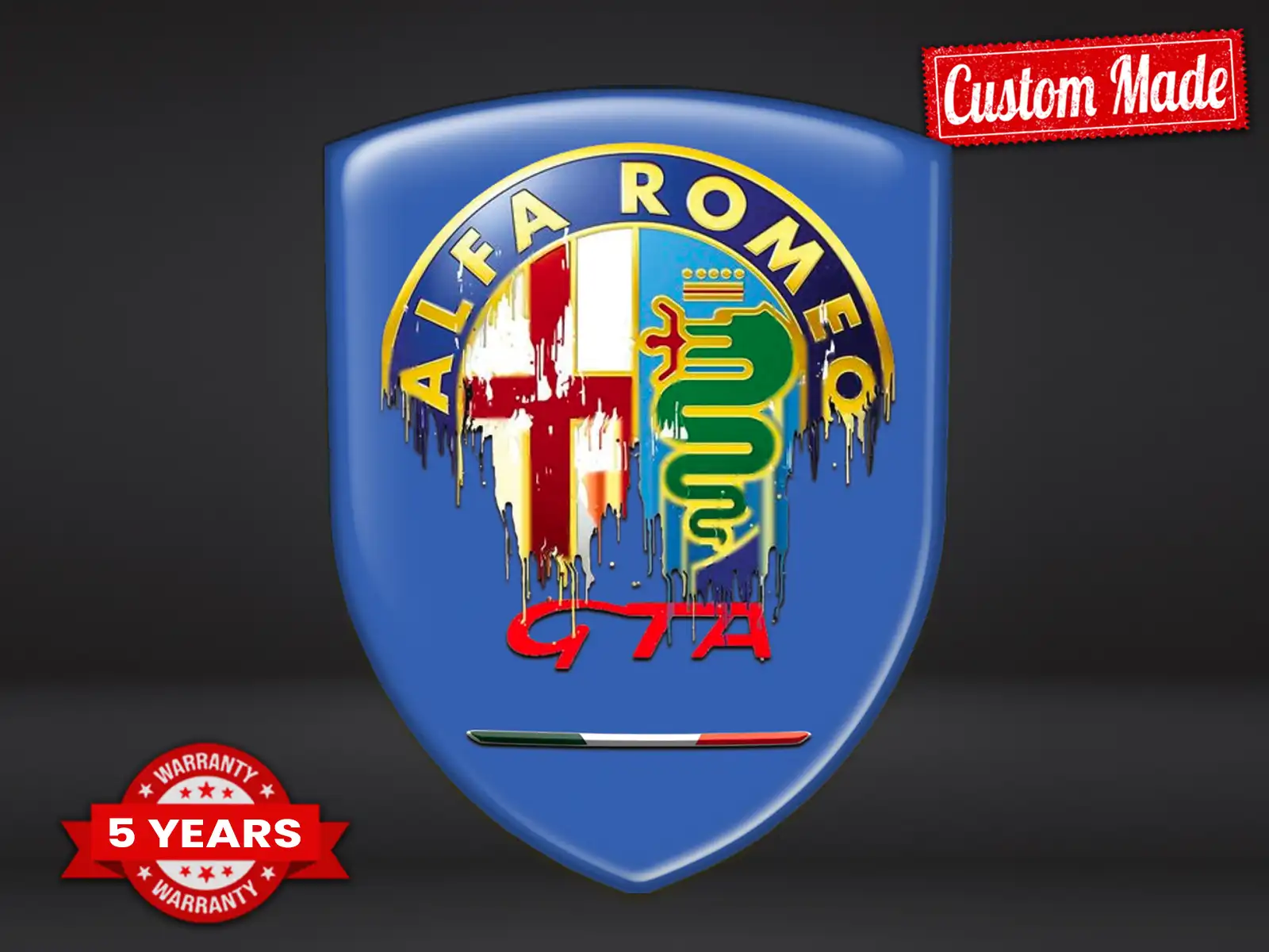 Alfa Romeo Design Stickers Auto Stylé Personnalisé Minimal